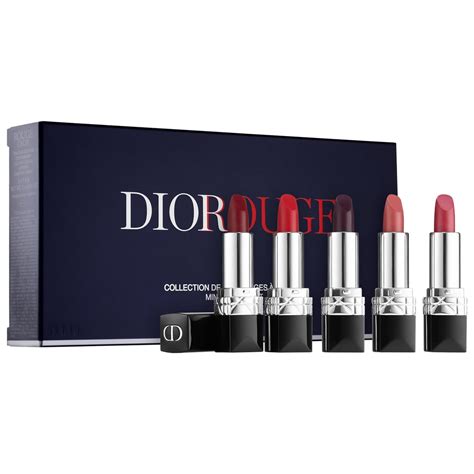 rouge dior gift set|Dior mini lipstick gift set.